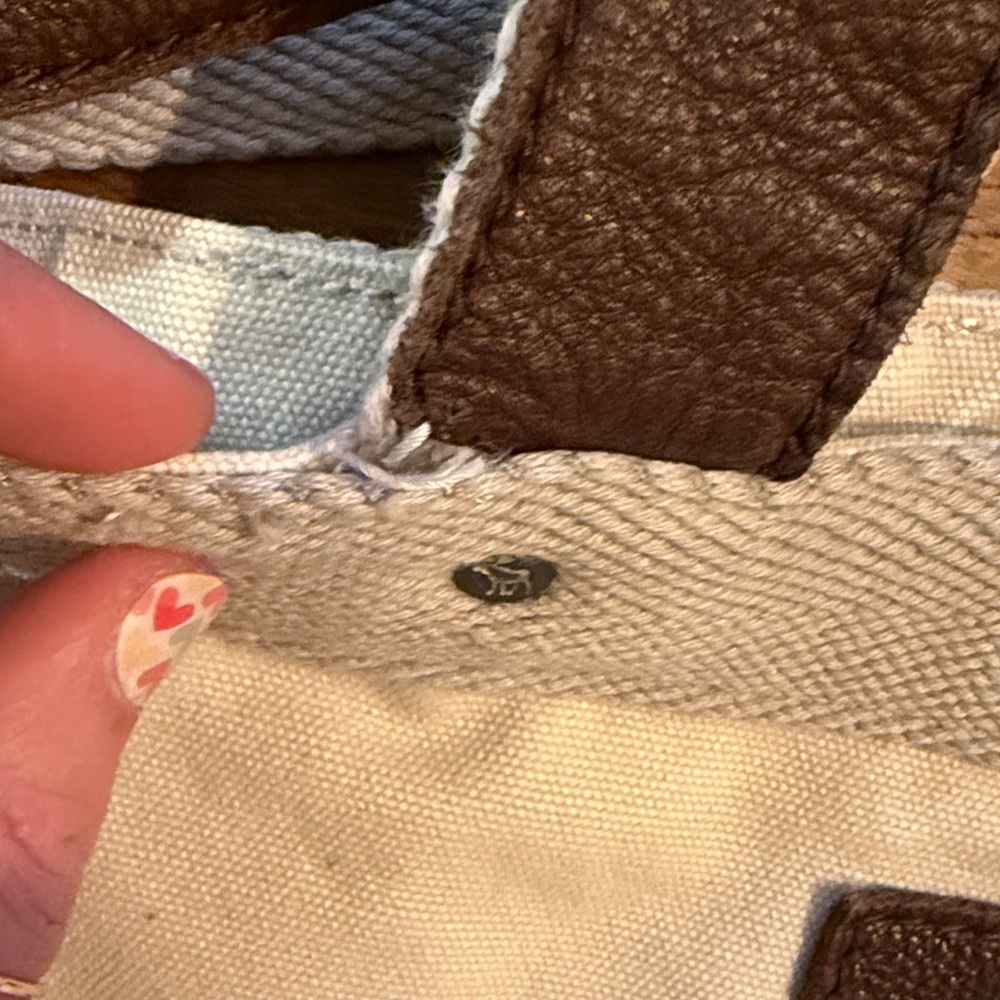 Abercrombie & Fitch Beige and Brown Tote bag - Picture 7 of 7